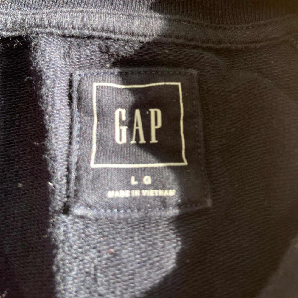 GAP 1969 Navy Men's Sweater, unisex size large - Picture 4 of 5